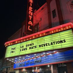 L.A. Guns blew the roof off last night
