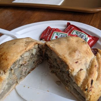 Lawry's Pasty Shop - Look at all the beef, potato, onion and rutabaga. Yum, yum! - Bakeries Near Me - Marquette, Michigan Lawry's Pasty Shop - Look at all the beef, potato, onion and rutabaga. Yum, yum! - Bakeries Near Me - Marquette, Michigan