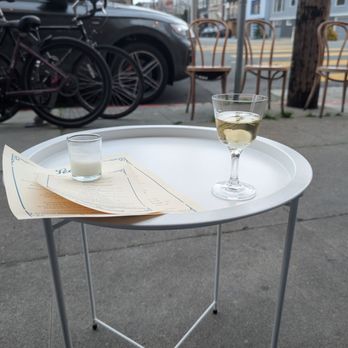 Pearl - Waiting for a space at the bar, with a pearl martini - Italian Near Me - San Francisco, California Pearl - Waiting for a space at the bar, with a pearl martini - Italian Near Me - San Francisco, California