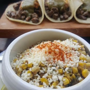 Quiubo - Grilled corn and cheese - Mexican Near Me - Naperville, Illinois