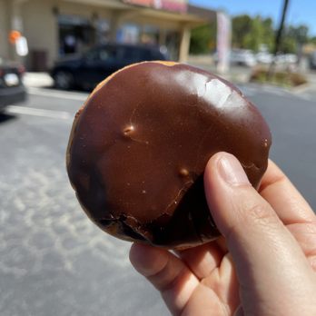 Dunkin' - Chocolate covered Boston Crème donut at Dunkin' in Walnut Creek. - Donuts Near Me - Walnut Creek, California Dunkin' - Chocolate covered Boston Crème donut at Dunkin' in Walnut Creek. - Donuts Near Me - Walnut Creek, California