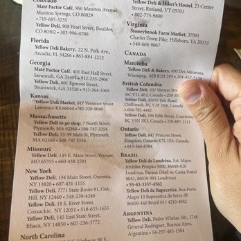 Yellow Deli - Other locations worldwide - Sandwiches Near Me - Arcadia, Florida