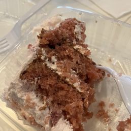 Really bad picture of one of the best cakes I've had (and I'm a baker!) we devoured it all! Strawberry Creme cake Really bad picture of one of the best cakes I've had (and I'm a baker!) we devoured it all! Strawberry Creme cake