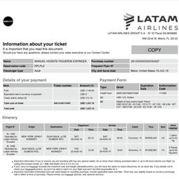 Airline ticket