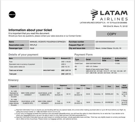 LATAM Airlines by null