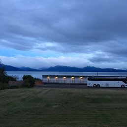 This is from my balcony and our tour bus in the shot as well. You can walk right down to the beach. This is from my balcony and our tour bus in the shot as well. You can walk right down to the beach.