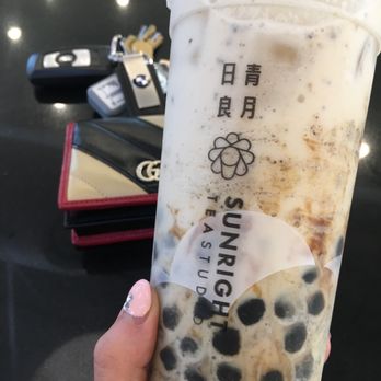 Sunright Tea Studio - Oreo brûlée boba milk - Bubble Tea Near Me - Irvine, California Sunright Tea Studio - Oreo brûlée boba milk - Bubble Tea Near Me - Irvine, California