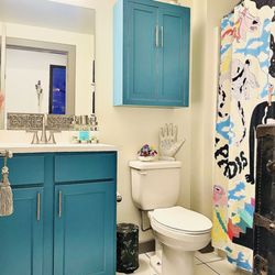 Designers Resource - Bathroom Cabinet Painting & Design