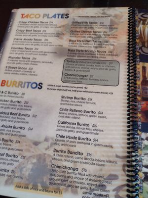 Menu photo 4 El Zarape Mexican Restaurant Hemet, CA Menu photo 4 El Zarape Mexican Restaurant Hemet, CA