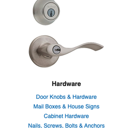 Christophers Glen Echo Hardware