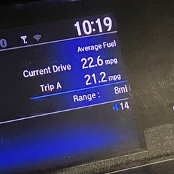 ampm - This is a photo of my dashboard the amount of mileage this is the amount of mileage I showed up with and drove off with