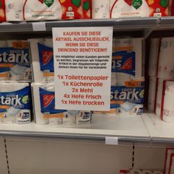 EDEKA Center Krone - Klopapier war trotzdem vergriffen
