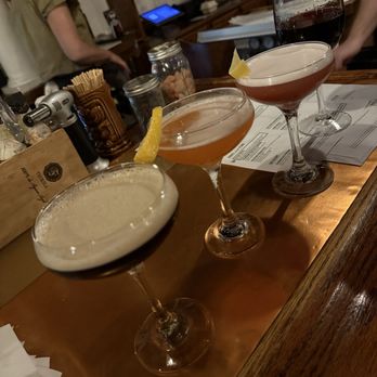 Liberty Bar & Restaurant - Espresso martini, RBF (Hibiscus, Rye, Gin, honeysuckle, egg white), Strawberry Fields - Cocktail Bars Near Me - Tallahassee, Florida Liberty Bar & Restaurant - Espresso martini, RBF (Hibiscus, Rye, Gin, honeysuckle, egg white), Strawberry Fields - Cocktail Bars Near Me - Tallahassee, Florida