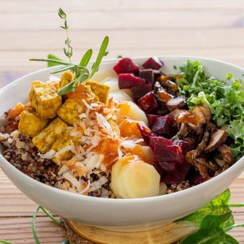 The Edible Bunch - Coconut Quinoa Bowl - Vegan Near Me The Edible Bunch - Coconut Quinoa Bowl - Vegan Near Me