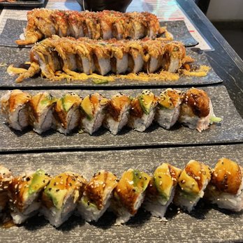 ITs SUSHI Spring Mountain - dragon rolls and some other ones - Japanese Near Me - Las Vegas, Nevada