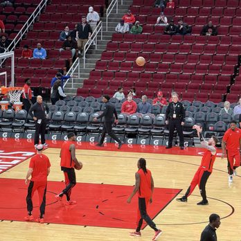 Houston Rockets - Zoomed in during warmup pre-game - Professional Sports Teams Near Me - Houston, Texas Houston Rockets - Zoomed in during warmup pre-game - Professional Sports Teams Near Me - Houston, Texas