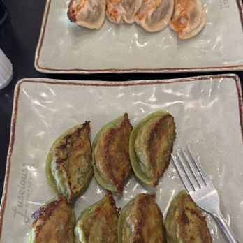 Luscious Dumplings - Vegan paan fried dumplings and beef dumplings - Chinese Near Me - San Antonio, Texas
