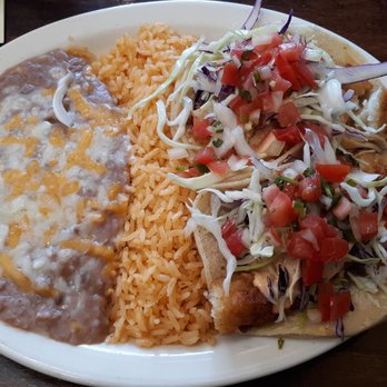 Leo's Mexican Grill - Fish taco plate $8 Everything on this plate is well made. Rice is fresh, beans excellent and fish tacos...mmm - Mexican Near Me - Long Beach, California Leo's Mexican Grill - Fish taco plate $8 Everything on this plate is well made. Rice is fresh, beans excellent and fish tacos...mmm - Mexican Near Me - Long Beach, California