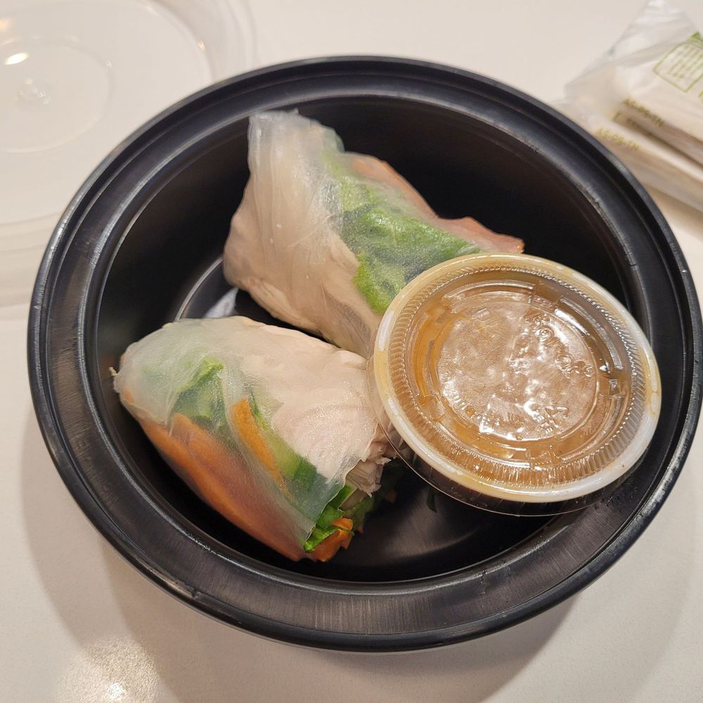 Rooster & Rice - chicken springroll (half) - Chicken Shop Near Me - San Francisco, California