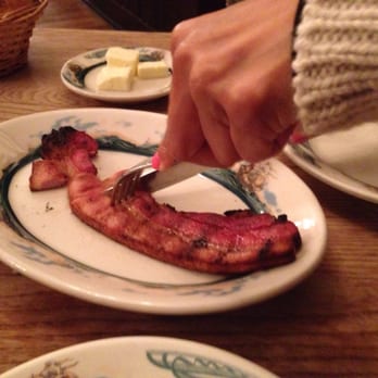 Peter Luger - Started off with a slab of bacon. - Steakhouses Near Me - Brooklyn, New York Peter Luger - Started off with a slab of bacon. - Steakhouses Near Me - Brooklyn, New York