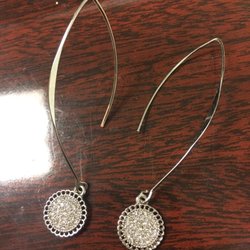 Lou Lou - The left earring back is what had to be sanded.
