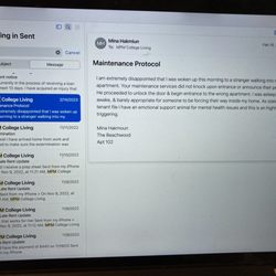 McDonald Property Management - Email #1