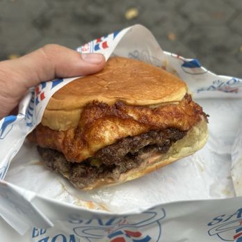El Sazon R D - Dominican Double Smashburger - Dominican Near Me - New York, New York