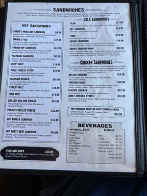 Menu photo 7 Phebie's Cafe Lancaster, CA