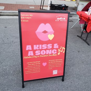 Downtown San Mateo - Valentine's Day event - Community Service/Non-Profit Near Me - San Mateo, California Downtown San Mateo - Valentine's Day event - Community Service/Non-Profit Near Me - San Mateo, California