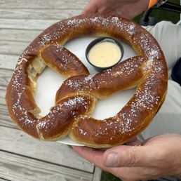 Giant pretzel