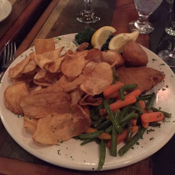 Fireside - Delicious fried fish & homemade potato chips. Great tartar sauce. Veggies could have been cooked much less. - Bars Near Me - Chicago, Illinois