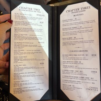 Between the Covers Book Bar - Drink menu - Bookstores Near Me - Reno, Nevada Between the Covers Book Bar - Drink menu - Bookstores Near Me - Reno, Nevada