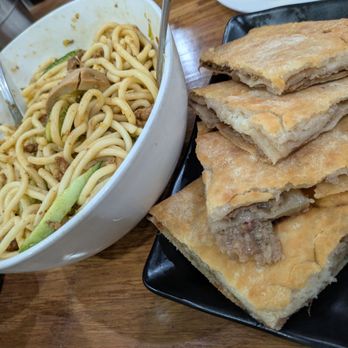 Epic Dumpling - The beef pancake was home made goodness. Braised beef noodles had the best chew to the noodles. - Dim Sum Near Me - Sunnyvale, California