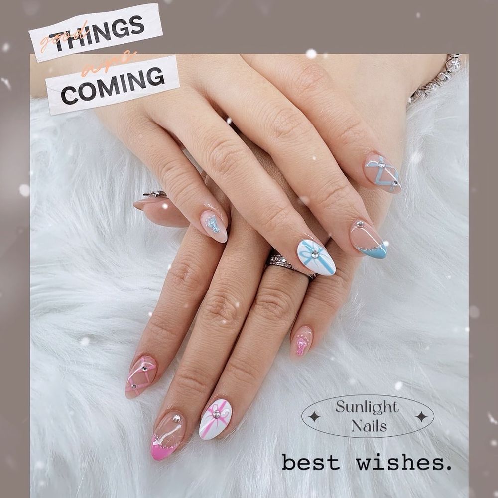 Sunlight Nails Conway - It's for my Gender Reveal's Party - Nail Salons Near Me - Conway, Arkansas Sunlight Nails Conway - It's for my Gender Reveal's Party - Nail Salons Near Me - Conway, Arkansas