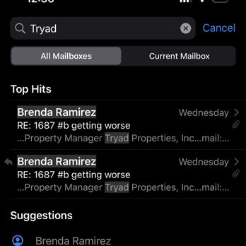 Tryad Properties Inc - Only 2 emails from Brenda and none were of rescheduled asphalt dates . - Property Management Near Me - Diamond Bar, California