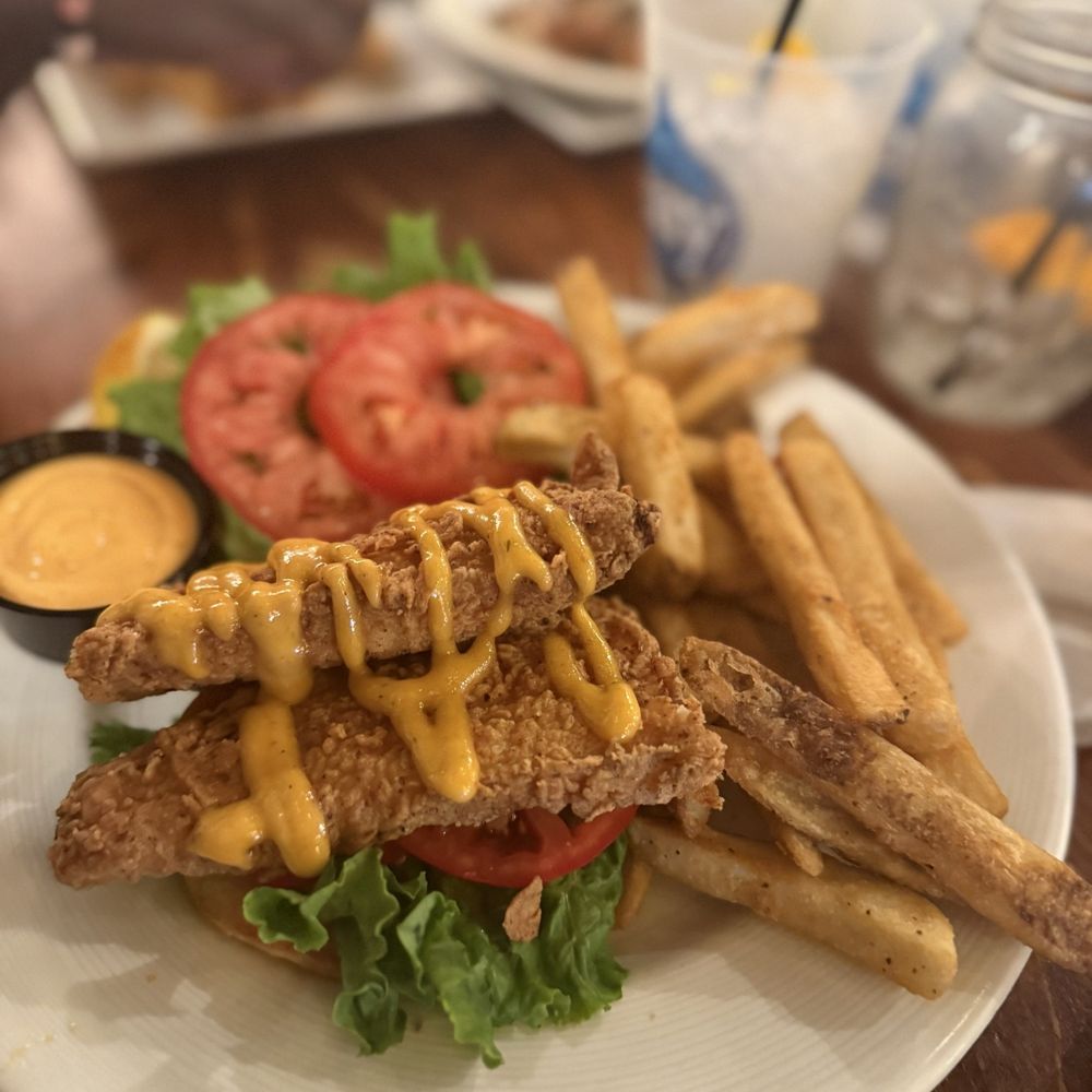 Bay Local Eatery - Flounder sandwich - New American Near Me - Virginia Beach, Virginia