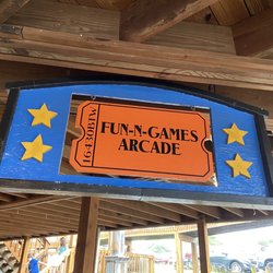 Fun-N-Games Family Entertainment Center - Arcade sign