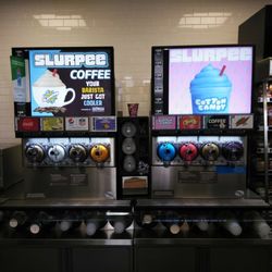 Beautiful Sleek Slurpee Machines