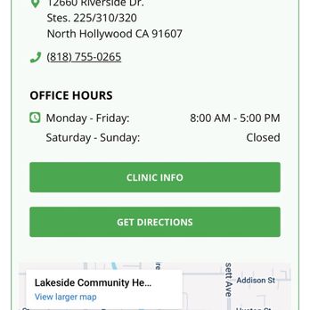 LAKESIDE COMMUNITY HEALTHCARE - NORTH HOLLYWOOD - Updated June 2026 ...