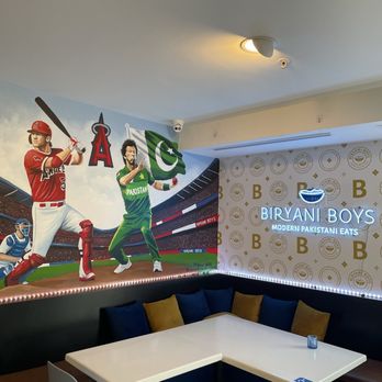 Biryani Boys - Cool mural decor - Pakistani Near Me - Anaheim, California Biryani Boys - Cool mural decor - Pakistani Near Me - Anaheim, California