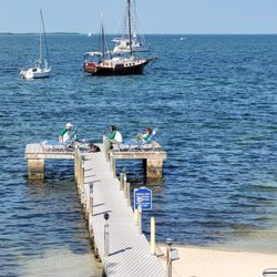 Sunset Cove Beach Resort - Nice dock where you can sit and fish
