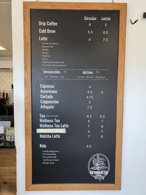 Menu photo 3 Ground Up Coffee Montebello, CA Menu photo 3 Ground Up Coffee Montebello, CA