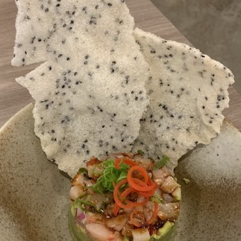 Basalt - Spicy Kampachi Poke - New American Near Me - Honolulu, Hawaii