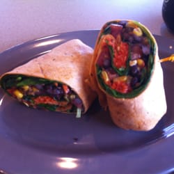 6 North Cafe - Veggie Pita. :)