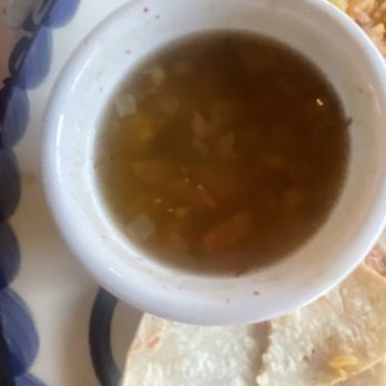 El Torito - These are supposedly supposed to be beans? it looks like soup! - Mexican Near Me - Northridge, California