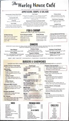 Menu photo 3 Hurley House Cafe Hazen, AR Menu photo 3 Hurley House Cafe Hazen, AR