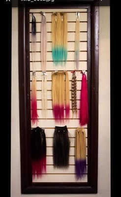 Hand color and custom made extensions - Custom made for each individual Hand color and custom made extensions - Custom made for each individual