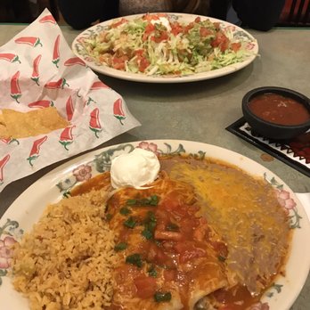 Corona Village - Carne asada burrito and campeche enchilada - Mexican Near Me - Laramie, Wyoming
