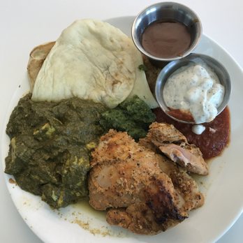 Genentech Building 35 Cafeteria - Saag Paneer & Tandoori Chicken - Cafeteria Near Me - South San Francisco, California