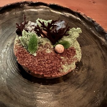 Pluvio restaurant - Dessert, incredibly chocolate cake! - Canadian (New) Near Me - Ucluelet, British Columbia